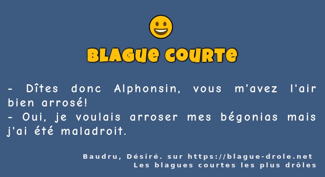 Dîtes donc Alphonsin, vous m'avez l'air bien...
