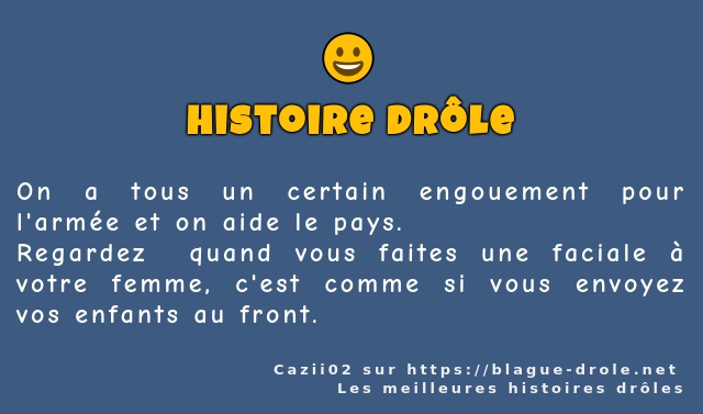 On a tous un certain engouement pour l'armée...