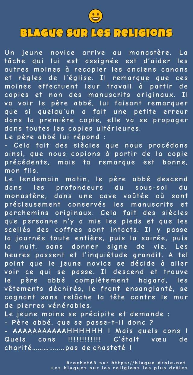 Un jeune novice arrive au monastère. La...