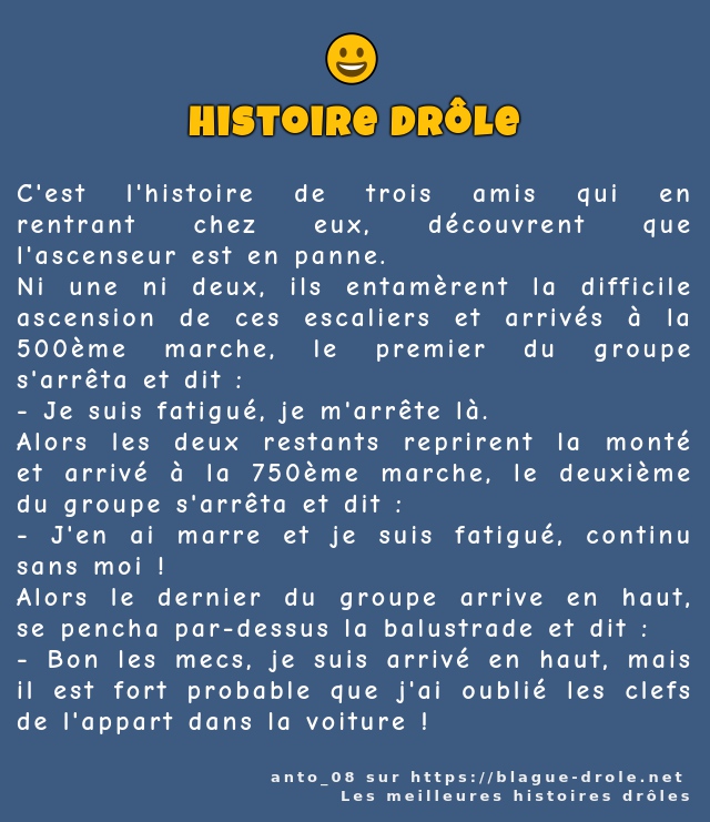 C'est l'histoire de trois amis qui en...